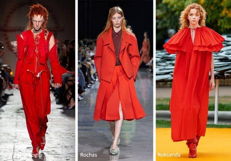 2020's Color Trends Fiery Red