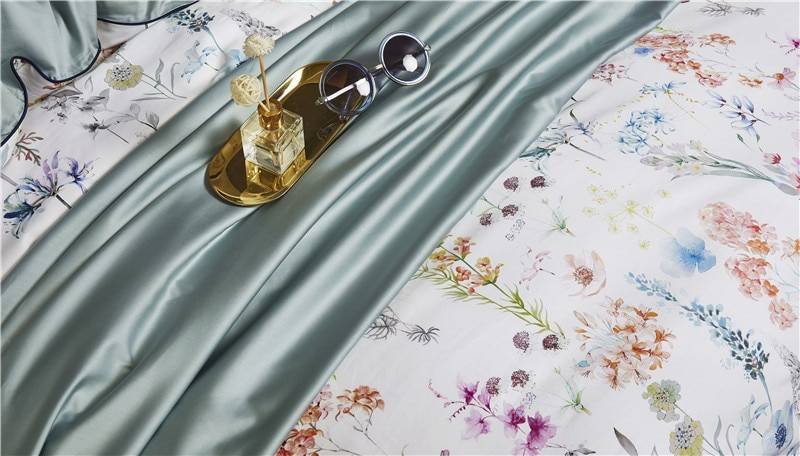 Egyptian Cotton Bright Flamingo Leaf King Queen Luxury Bedding Set 29 Colors 4/6 Pcs Egyptian Cotton Bright Flamingo Leaf King Queen Luxury Bedding Set 29 Colors 4/6 Pcs