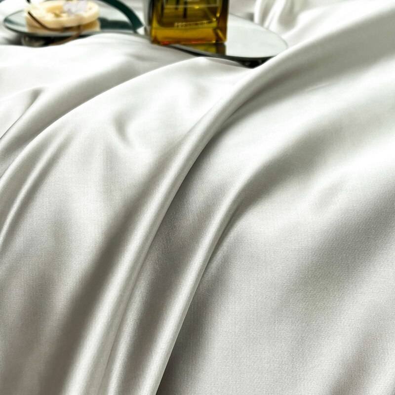 Chic Faux Silk Luxury Jacquard Embroidery Bedding Set 4/6/10Pcs Chic Faux Silk Luxury Jacquard Embroidery Bedding Set 4/6/10Pcs
